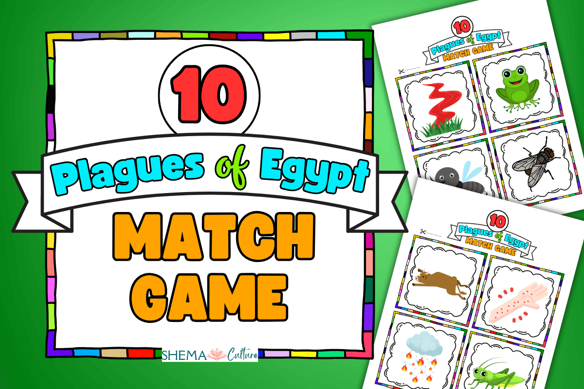 10 Plagues Printable Bible Matching Game FREE Activity 10 Plagues Printable Bible Matching Game FREE Activity