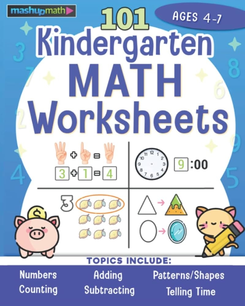 Fun Math For Kindergarten Worksheets