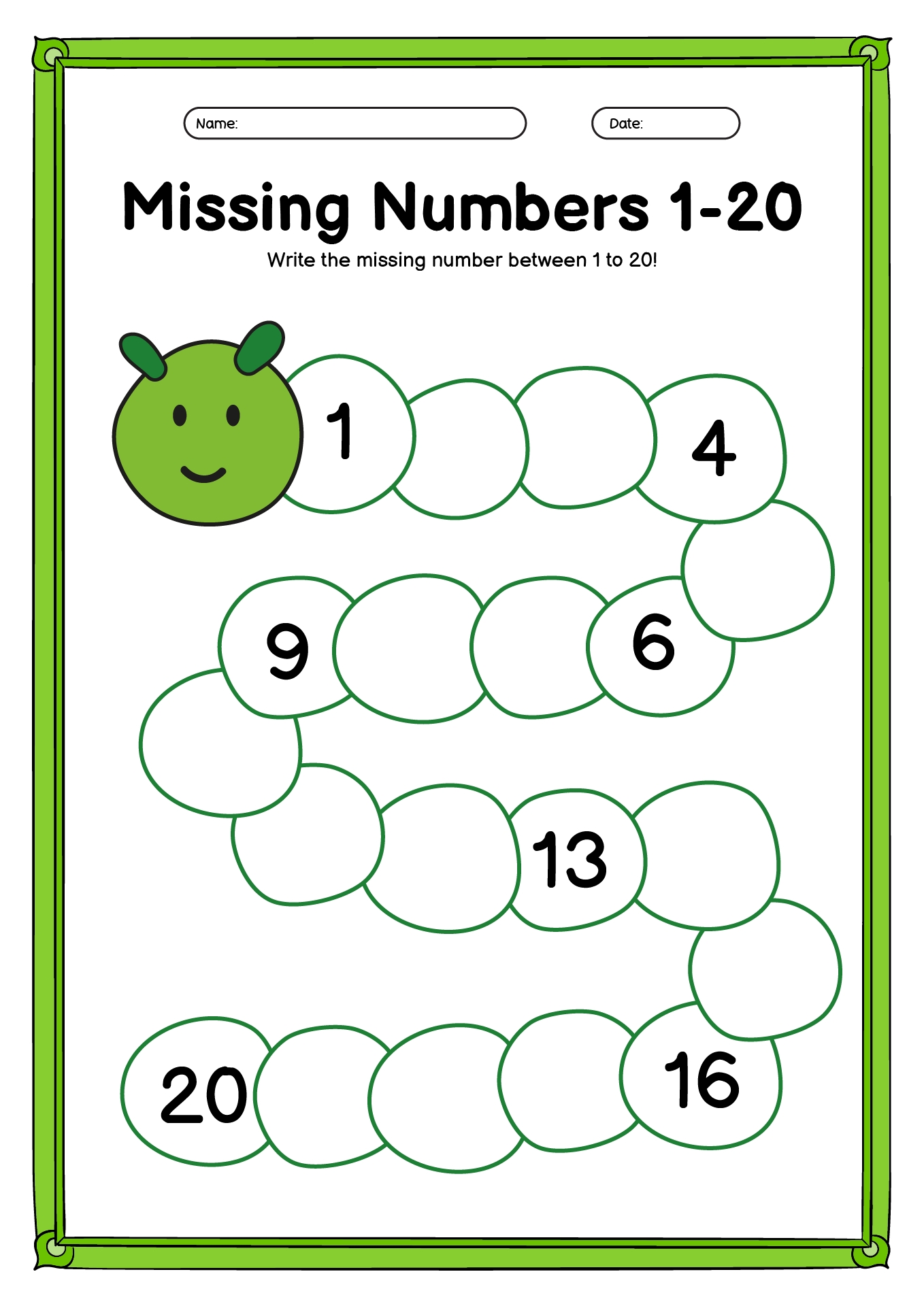12 Math Worksheets Missing Numbers 1 20 Free PDF At Worksheeto 12 Math Worksheets Missing Numbers 1 20 Free PDF At Worksheeto