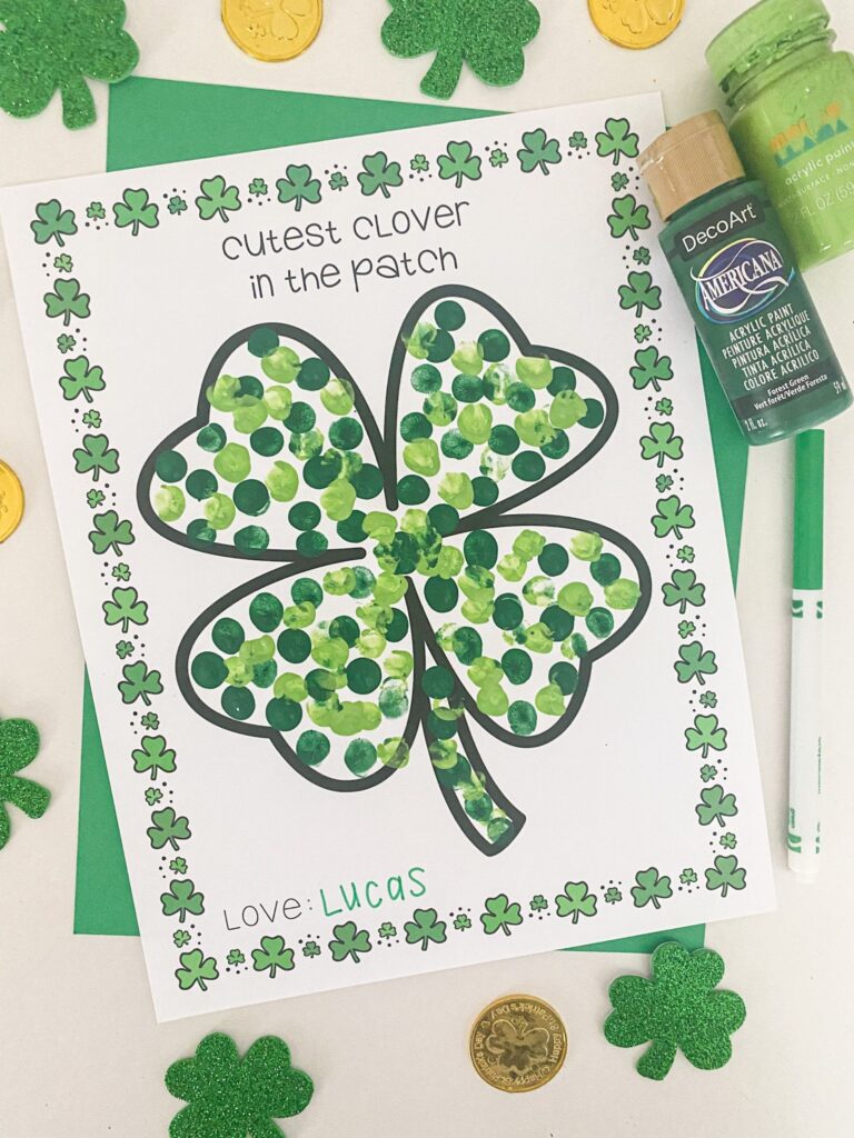 15 EASY Shamrock Crafts For Preschoolers 2025 ABCDee Learning