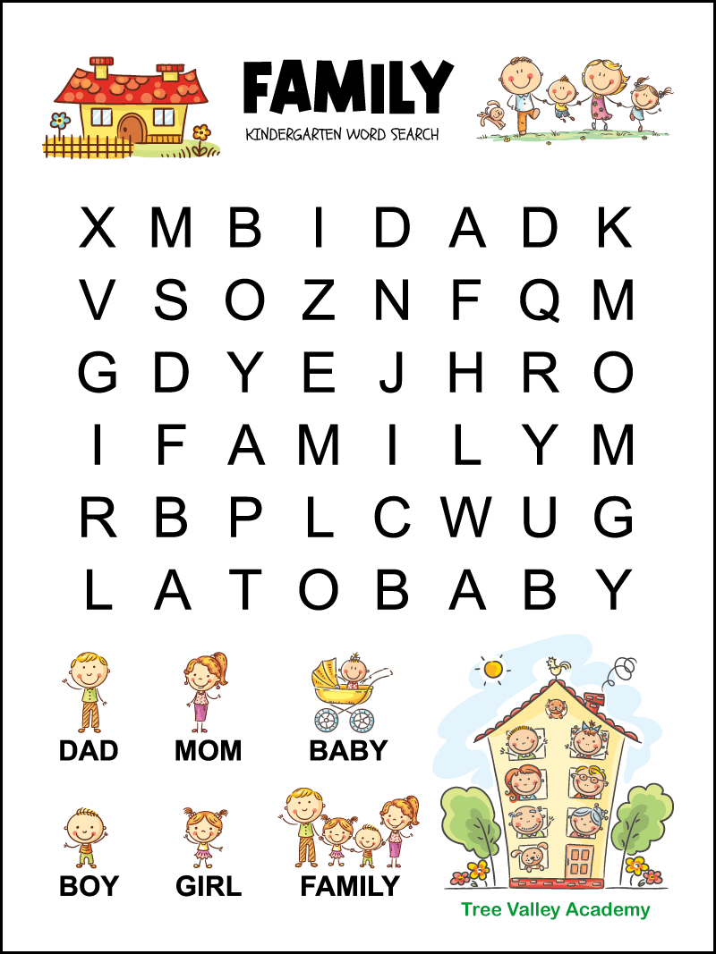 150 Word Puzzles For Kids Tree Valley Academy