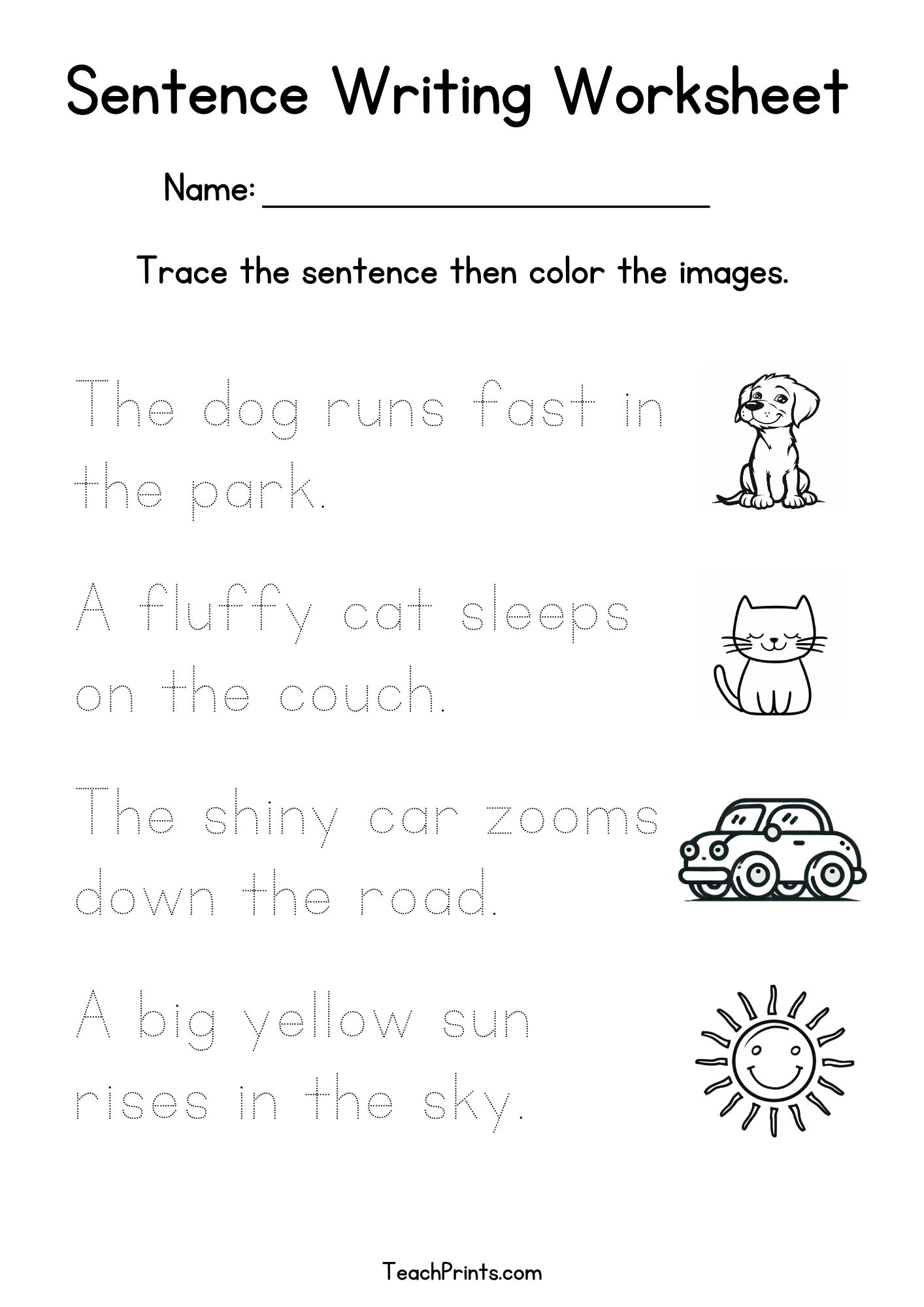 Free Printable Expanded Sentences Worksheets Free Printable Expanded Sentences Worksheets