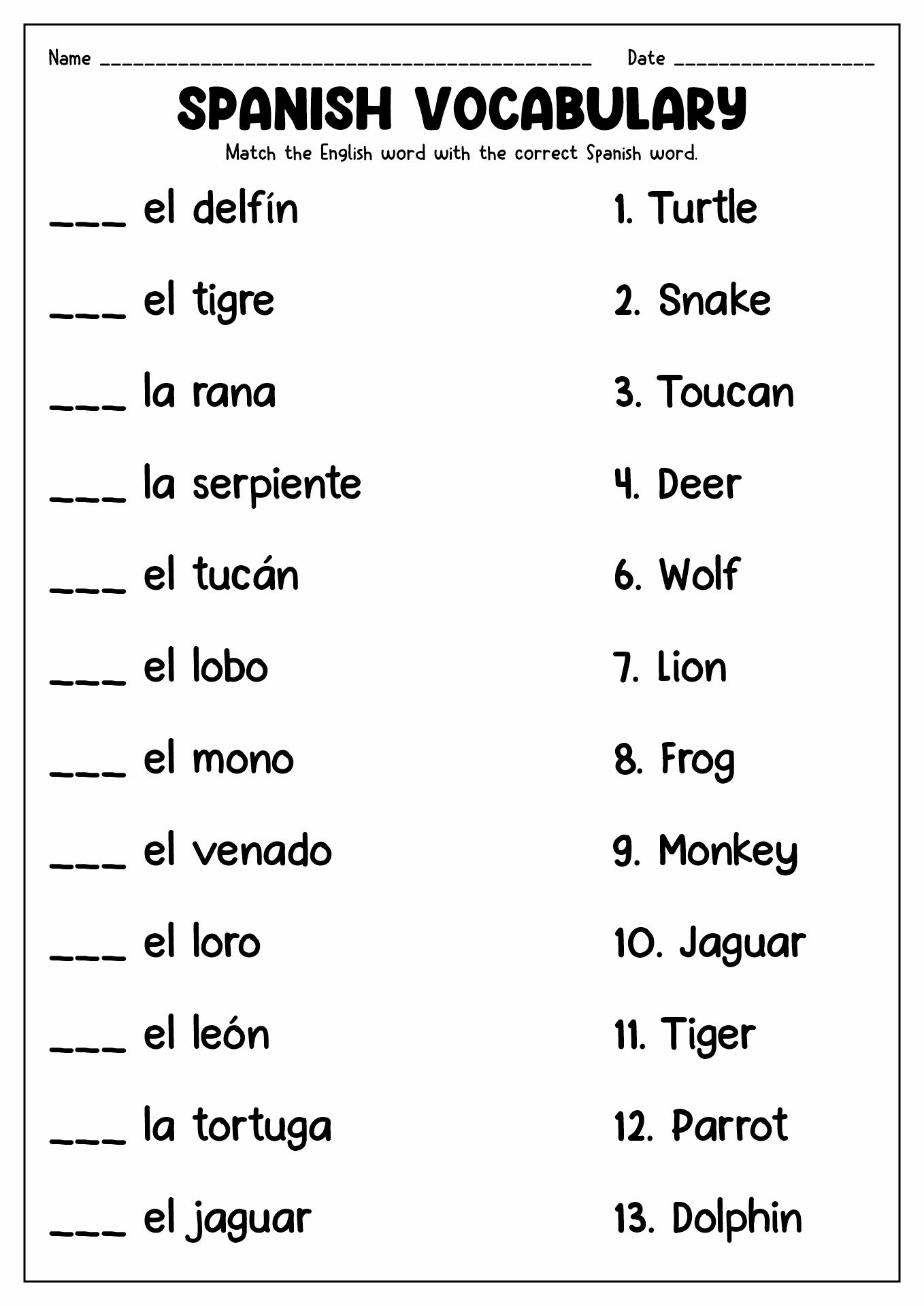 18 A Personal In Spanish Worksheet Free PDF At Worksheeto 18 A Personal In Spanish Worksheet Free PDF At Worksheeto
