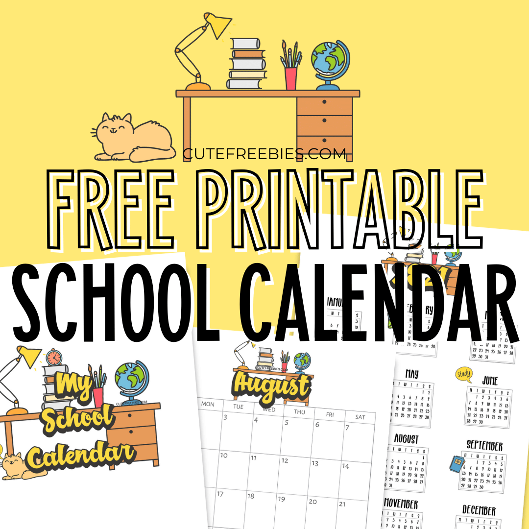 Free Preschool Calendar Printables 2026