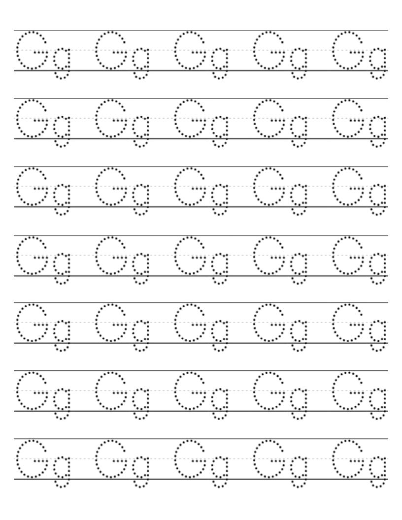 Tracing Alphabet Worksheets For Kindergarten Pdf