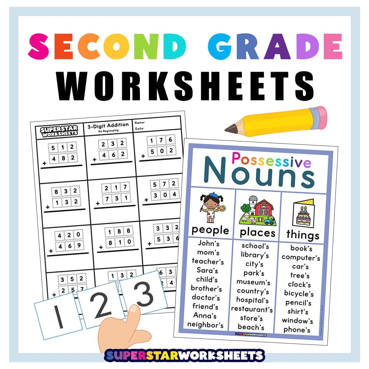 Free Printable School Worksheets 2nd Grade Free Printable School Worksheets 2nd Grade