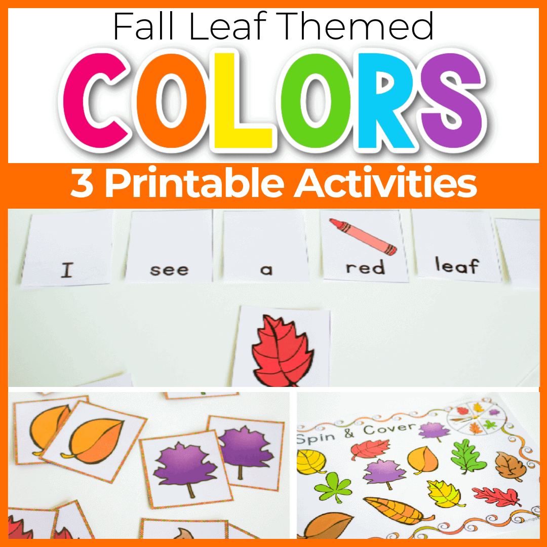 October Themes For Preschool Printable