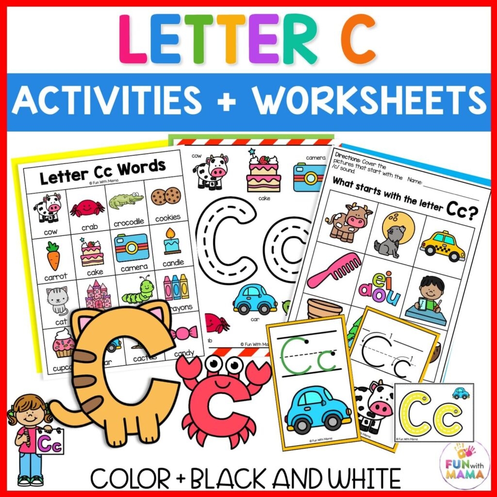 33 Letter C Activities For Preschool Fun With Mama