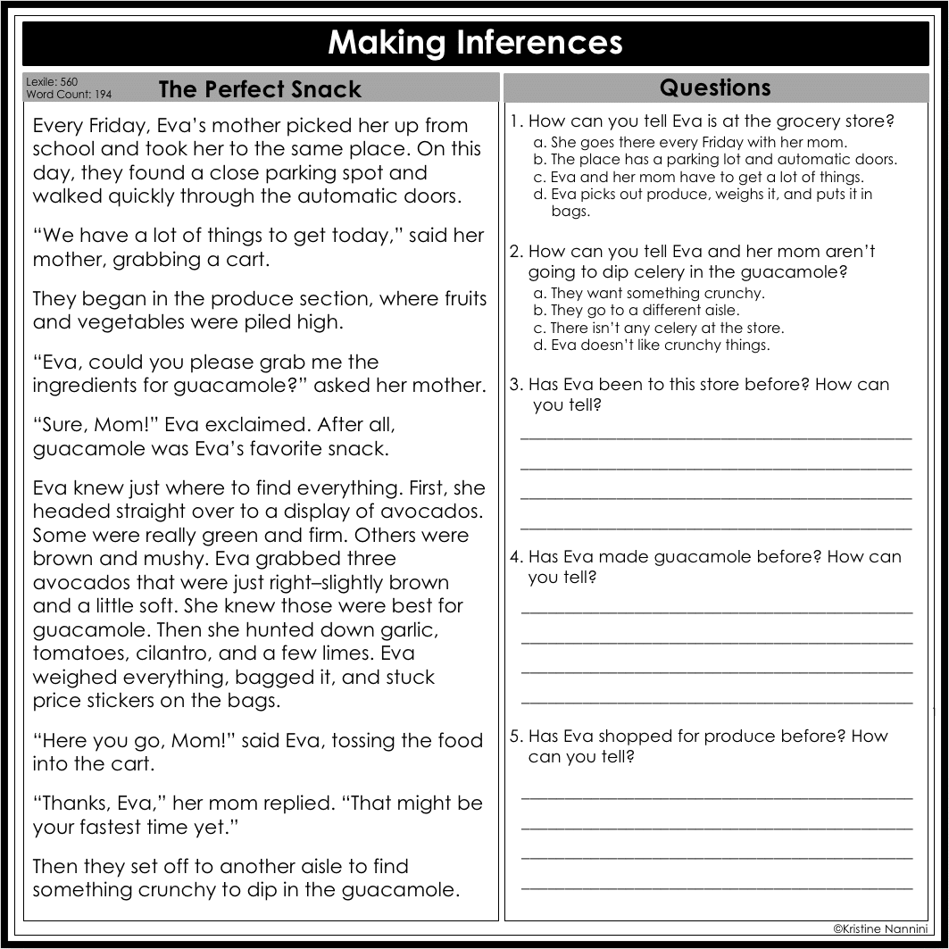 3rd Grade Fiction Reading Comprehension Passages And Strategies 3rd Grade Fiction Reading Comprehension Passages And Strategies