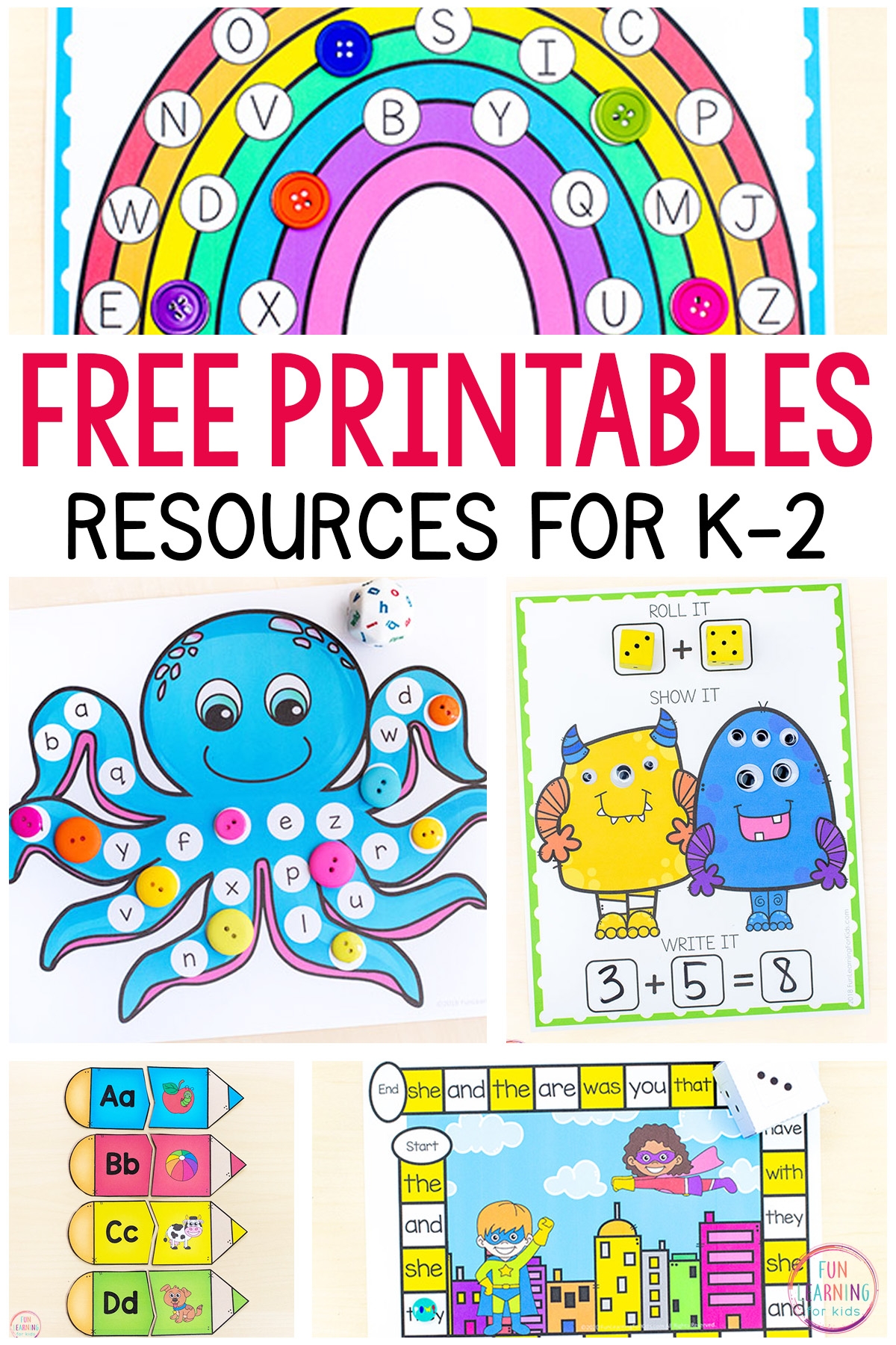 Preschool Printables Free