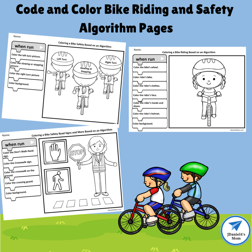 Free Printable Bicycle Safety Worksheets Free Printable Bicycle Safety Worksheets