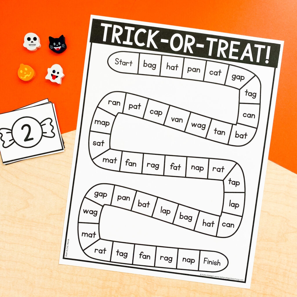 5 Halloween Literacy Games For Kindergarten Katie Roltgen Teaching