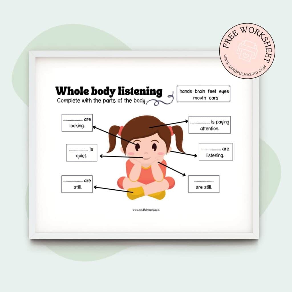 52 Fun Listening Activities For Kids With Free Poster 52 Fun Listening Activities For Kids With Free Poster