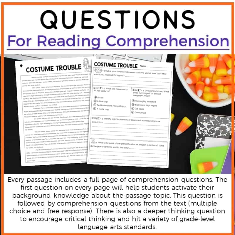 Fifth Grade Reading Comprehension Worksheets Pdf