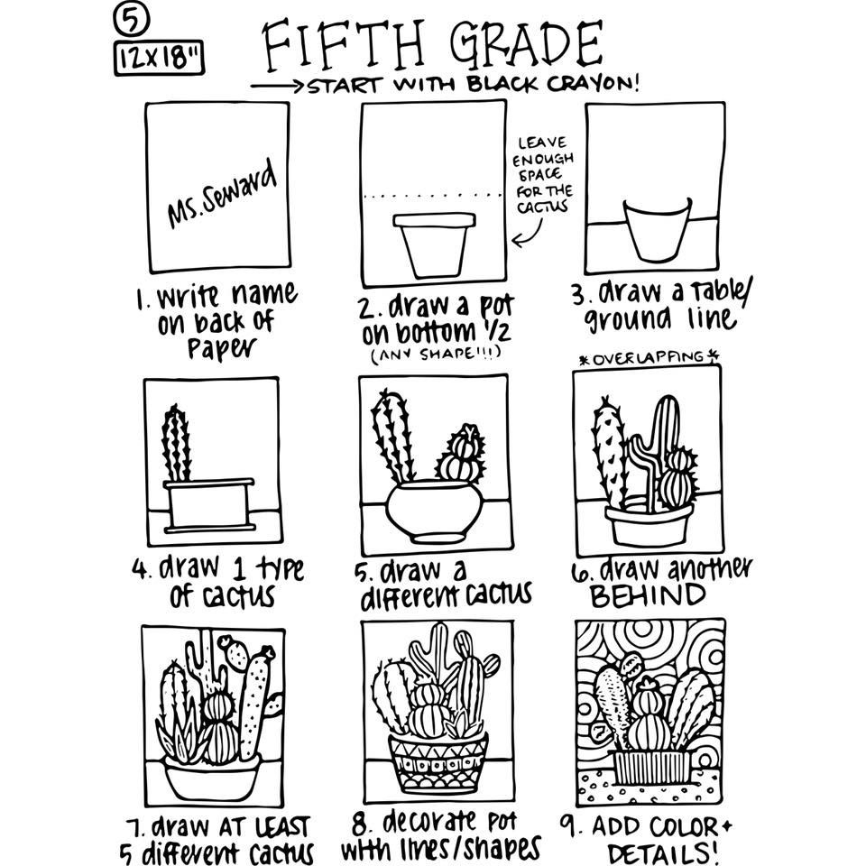 5th Grade Sub Plans Art Sub Lessons Art Lessons Middle School Worksheets Library