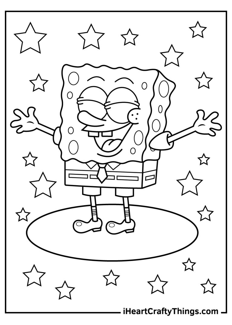 80 Spongebob Coloring Pages Free Printable PDF Sheets