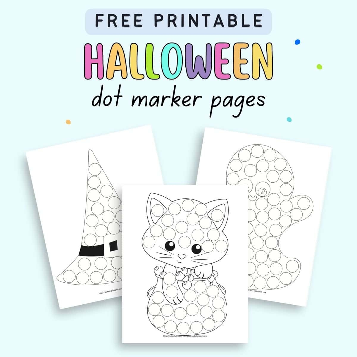 9 Free Halloween Dot Marker Printables No prep Fun For Tots U0026 Preschoolers The Artisan Life 9 Free Halloween Dot Marker Printables No prep Fun For Tots U0026 Preschoolers The Artisan Life