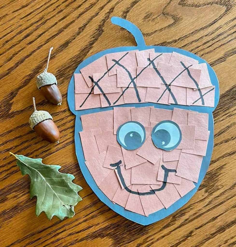 Acorn Craft For Kids With Free Printable Template Fox Farm Home Acorn Craft For Kids With Free Printable Template Fox Farm Home