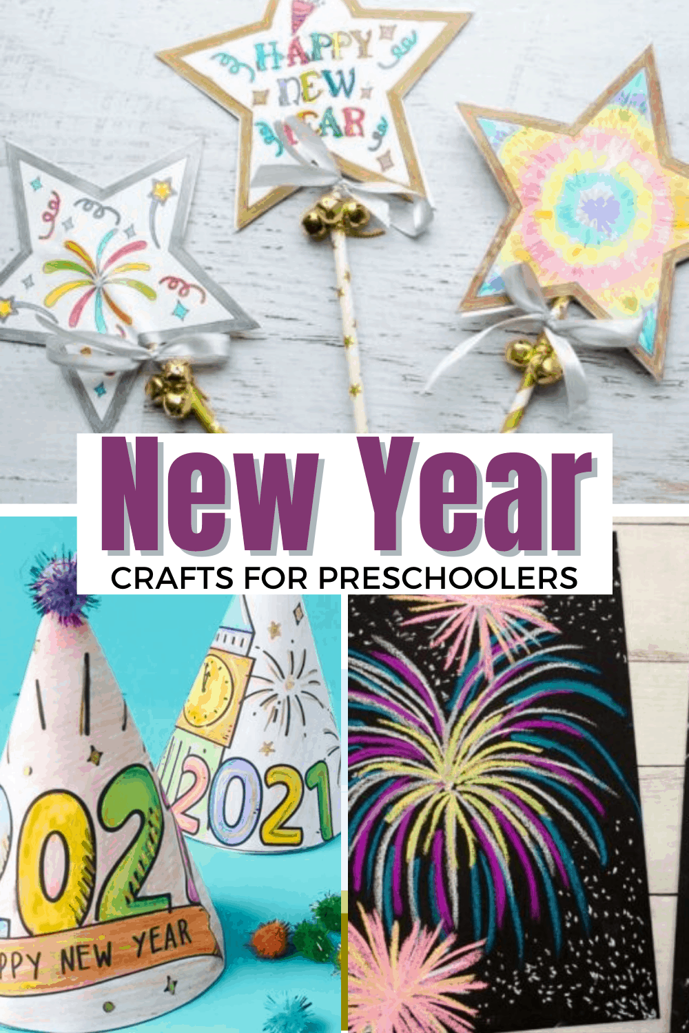 Adorable New Years Preschool Crafts