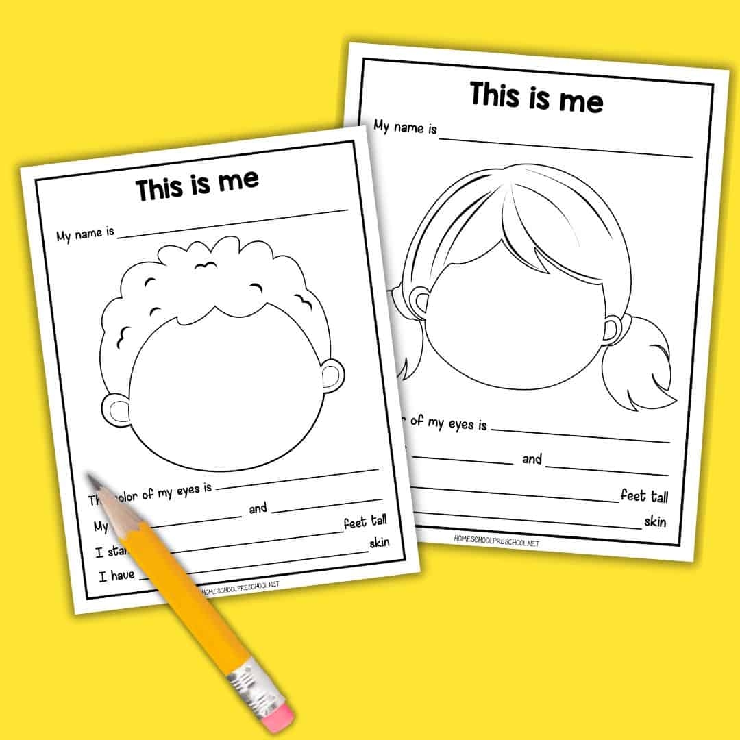 All About Me Preschool Worksheets Learn And Explore All About Me Preschool Worksheets Learn And Explore