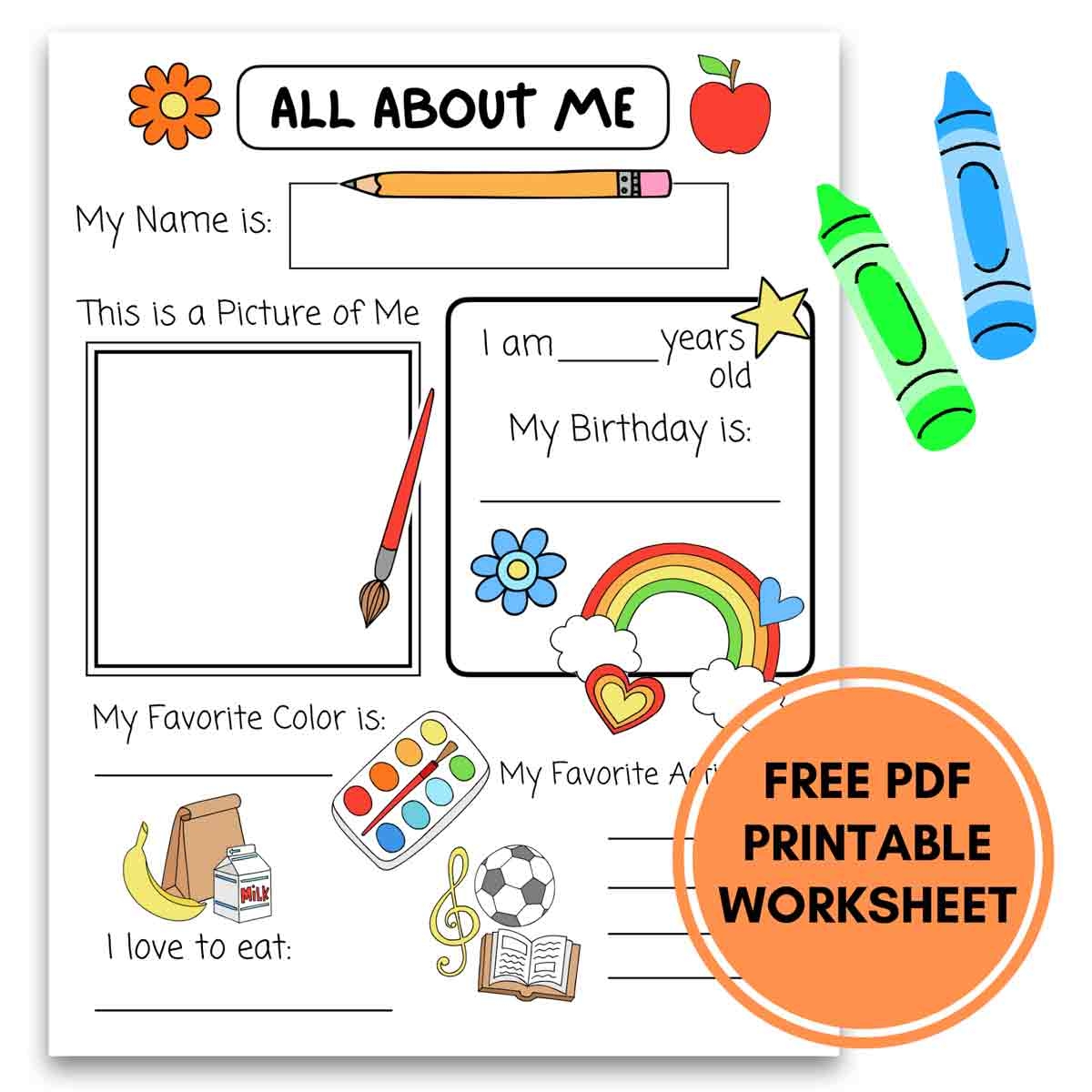 Free Toddler Preschool Printables