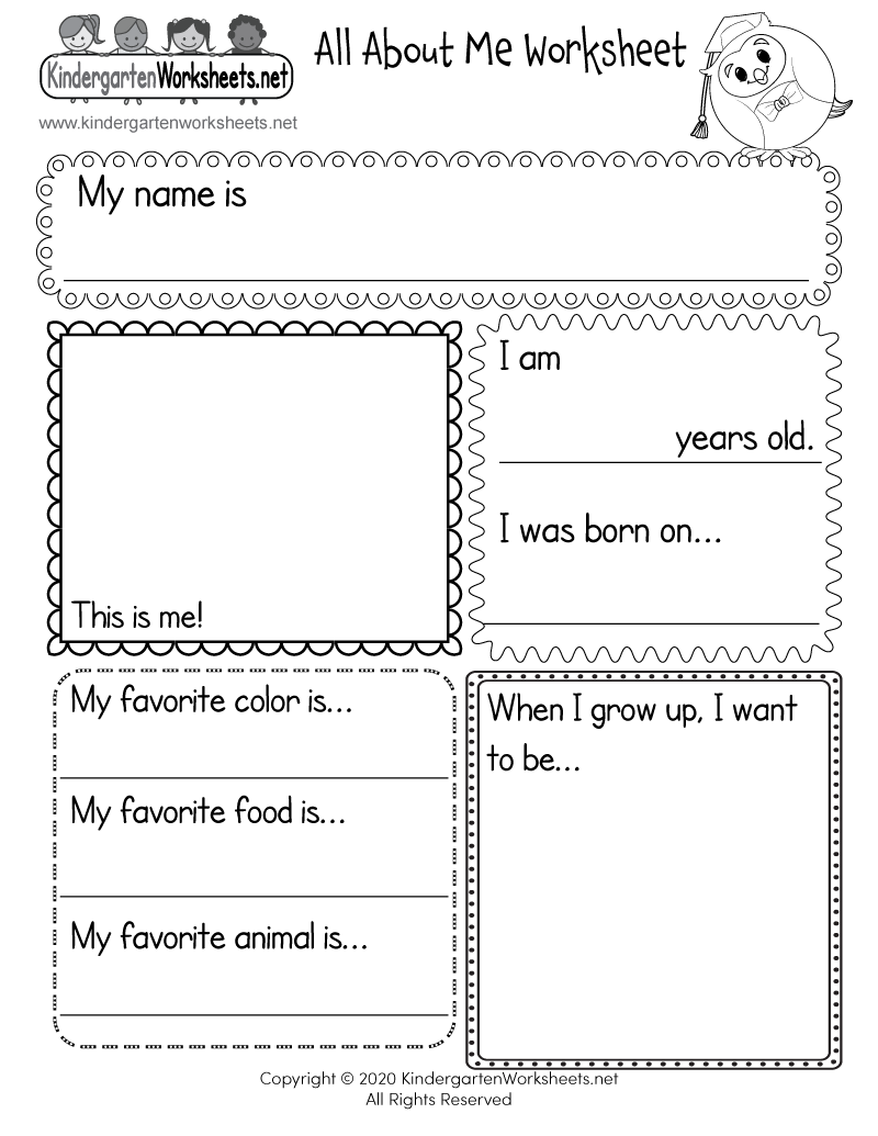 All About Me Worksheet Free Printable Digital U0026 PDF All About Me Worksheet Free Printable Digital U0026 PDF