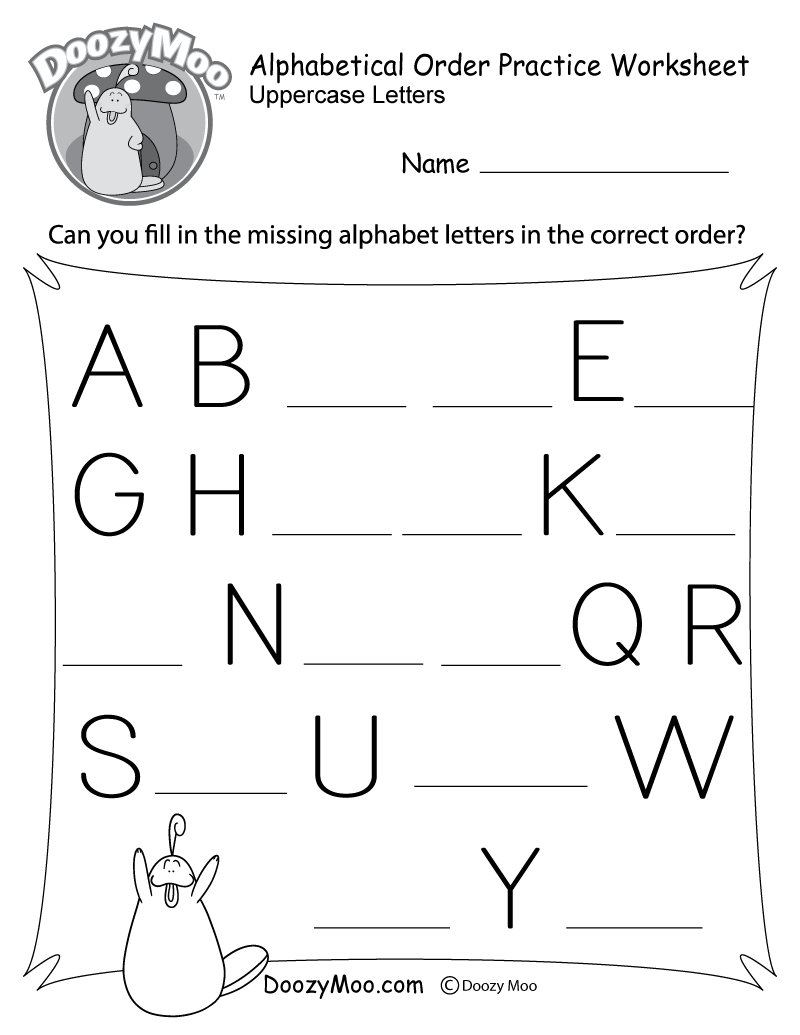 Alphabet Worksheets Free Printables Doozy Moo Alphabet Worksheets Free Printables Doozy Moo