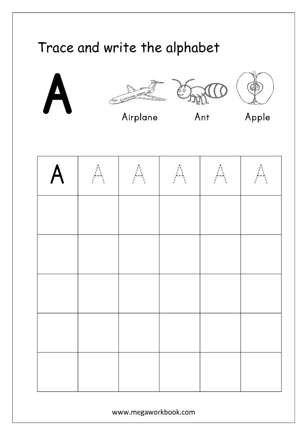 Alphabet Worksheets Preschool Alphabet Worksheets Capital 