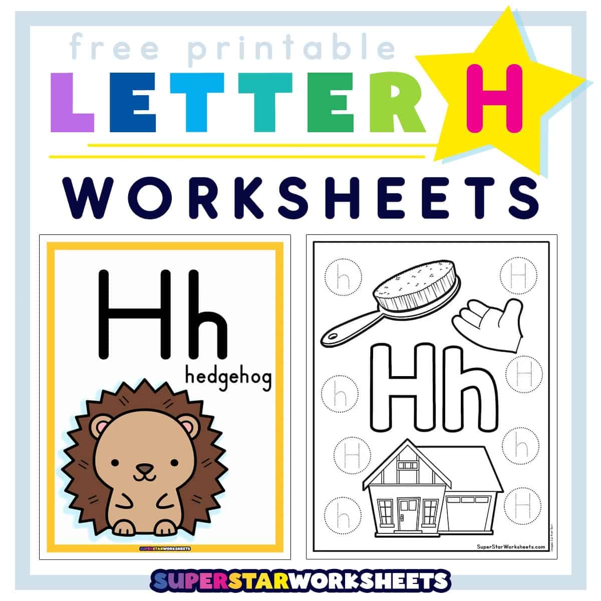 Alphabet Worksheets Superstar Worksheets