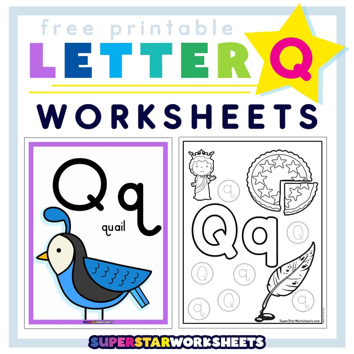 Free Printable Preschool Worksheets Letters