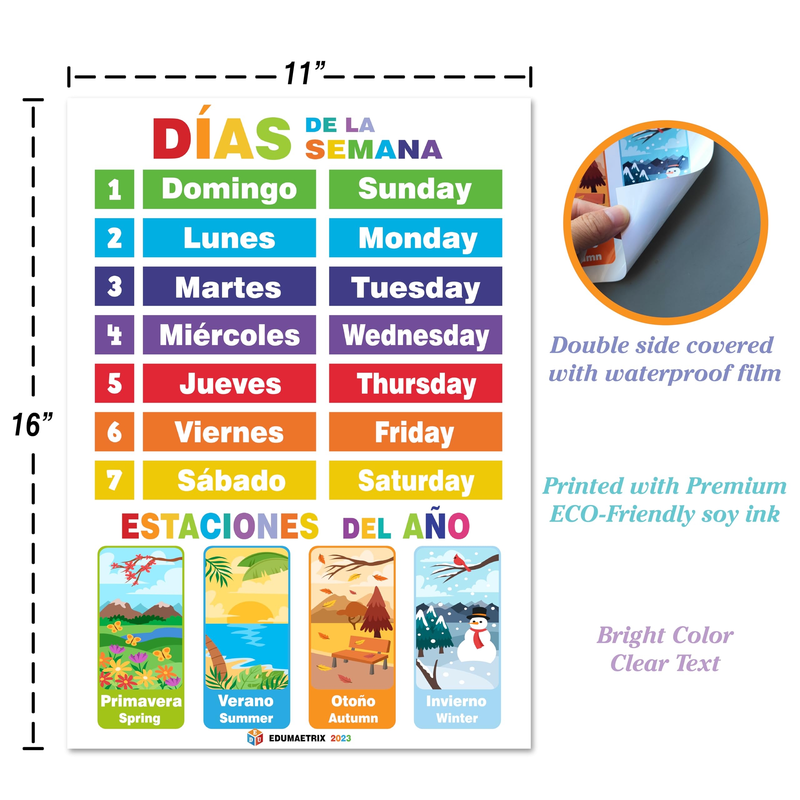 Preschool Classroom Labels Printable English Spanish