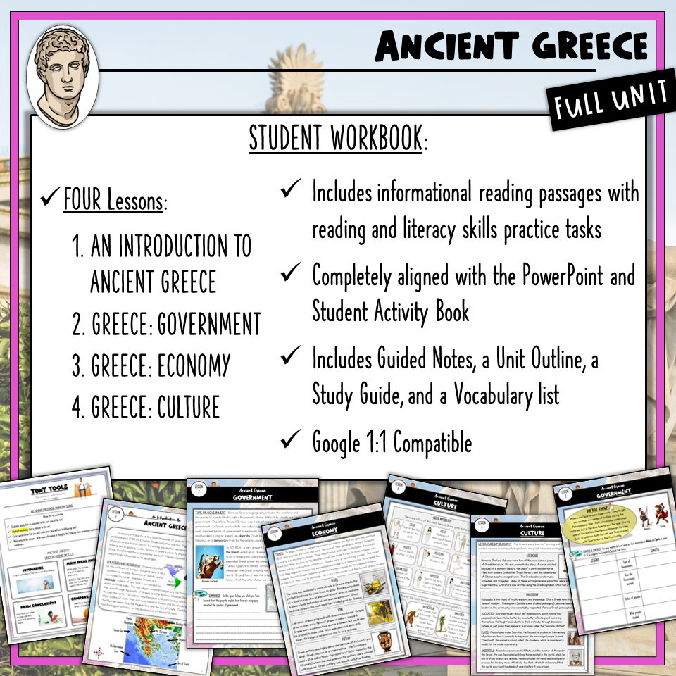 Ancient Greece Unit Bundle Reading Passages Activities PowerPoint Test U0026 More Made By Teachers Ancient Greece Unit Bundle Reading Passages Activities PowerPoint Test U0026 More Made By Teachers