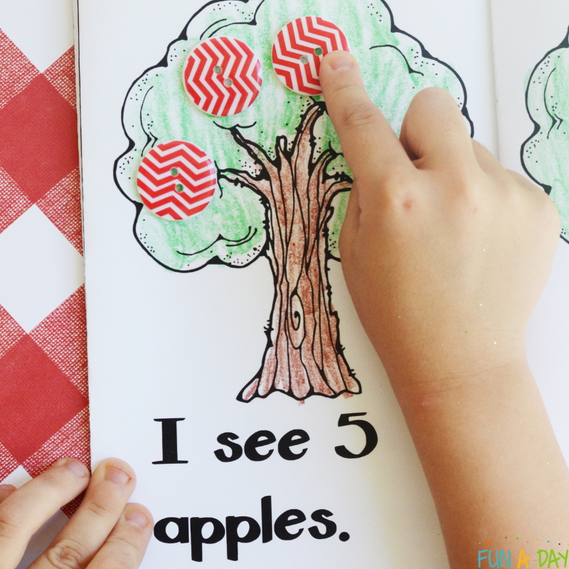 Apple Counting Book Free Printable Fun A Day 