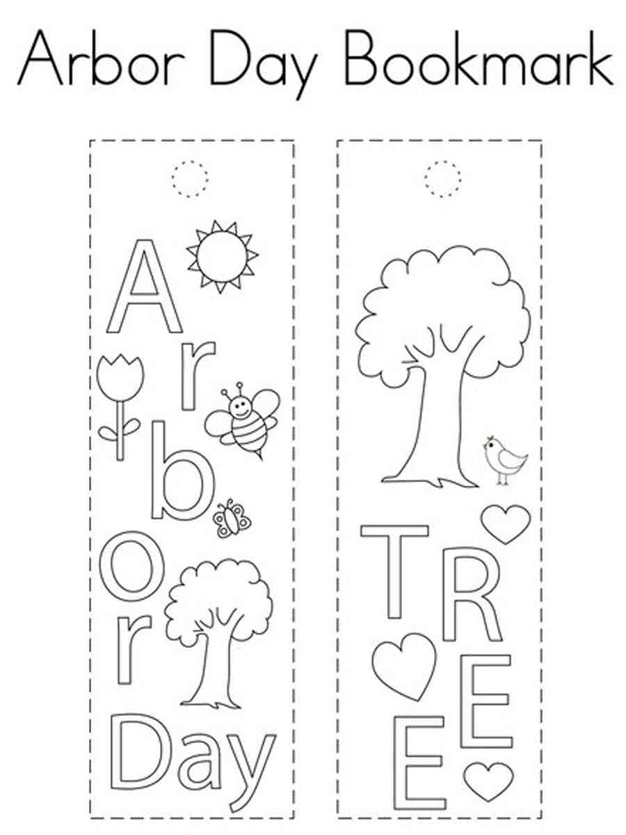 Arbor Day Coloring Pages ColoringLib Arbor Day Coloring Pages ColoringLib