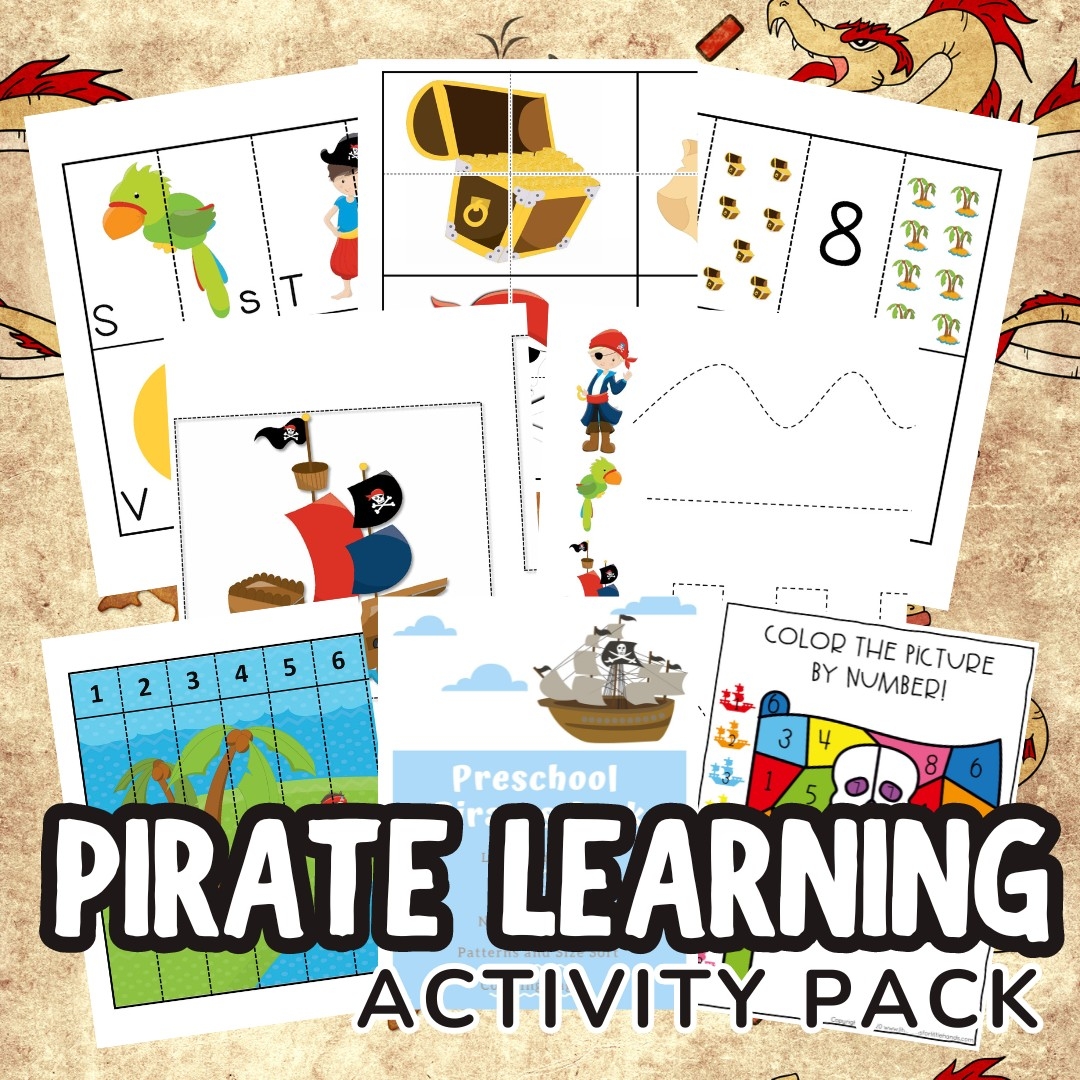 Awesome Pirate Activities Free Printable Pack Little Bins For Little Hands Awesome Pirate Activities Free Printable Pack Little Bins For Little Hands