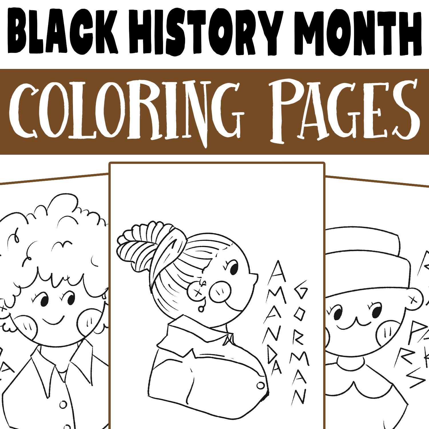 Black History Month Coloring Pages African History Coloring Worksheets