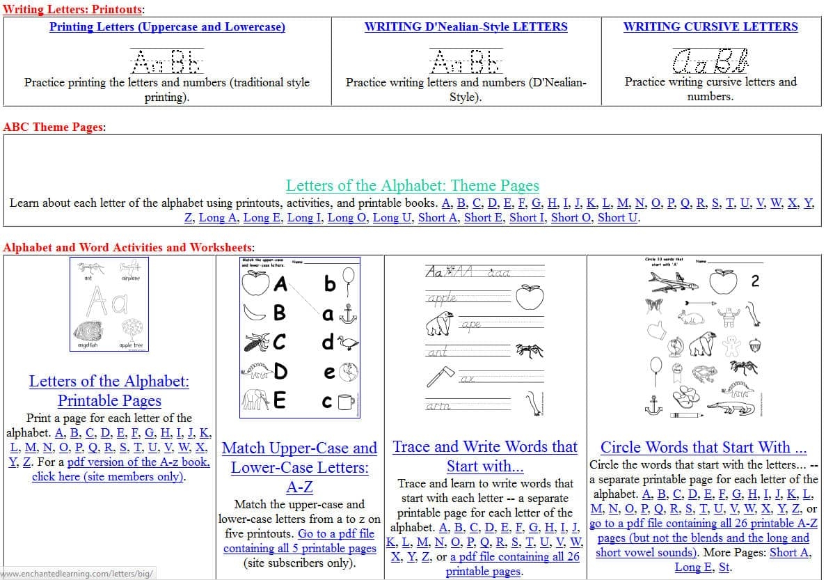 Blog Post On Free Printing And Cursive Handwriting Worksheets K5 Learning