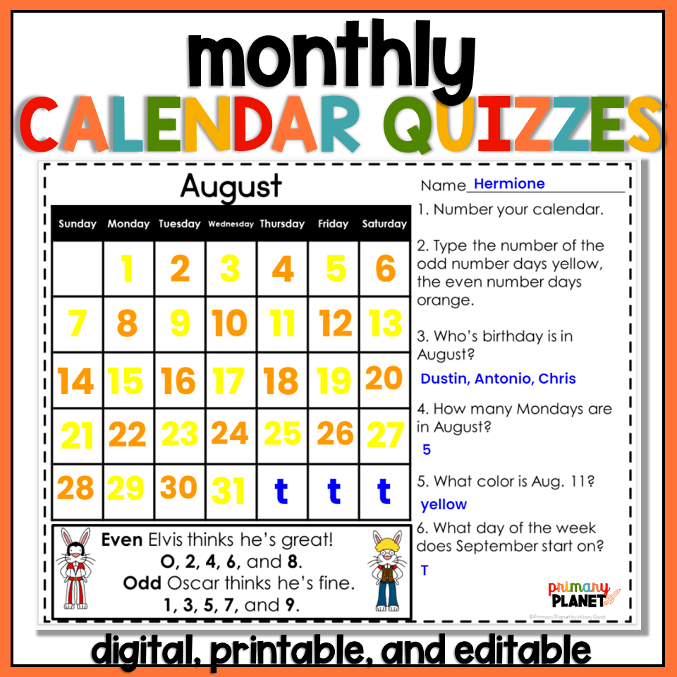 Calendar Math Worksheets Primary Planet Calendar Math Worksheets Primary Planet