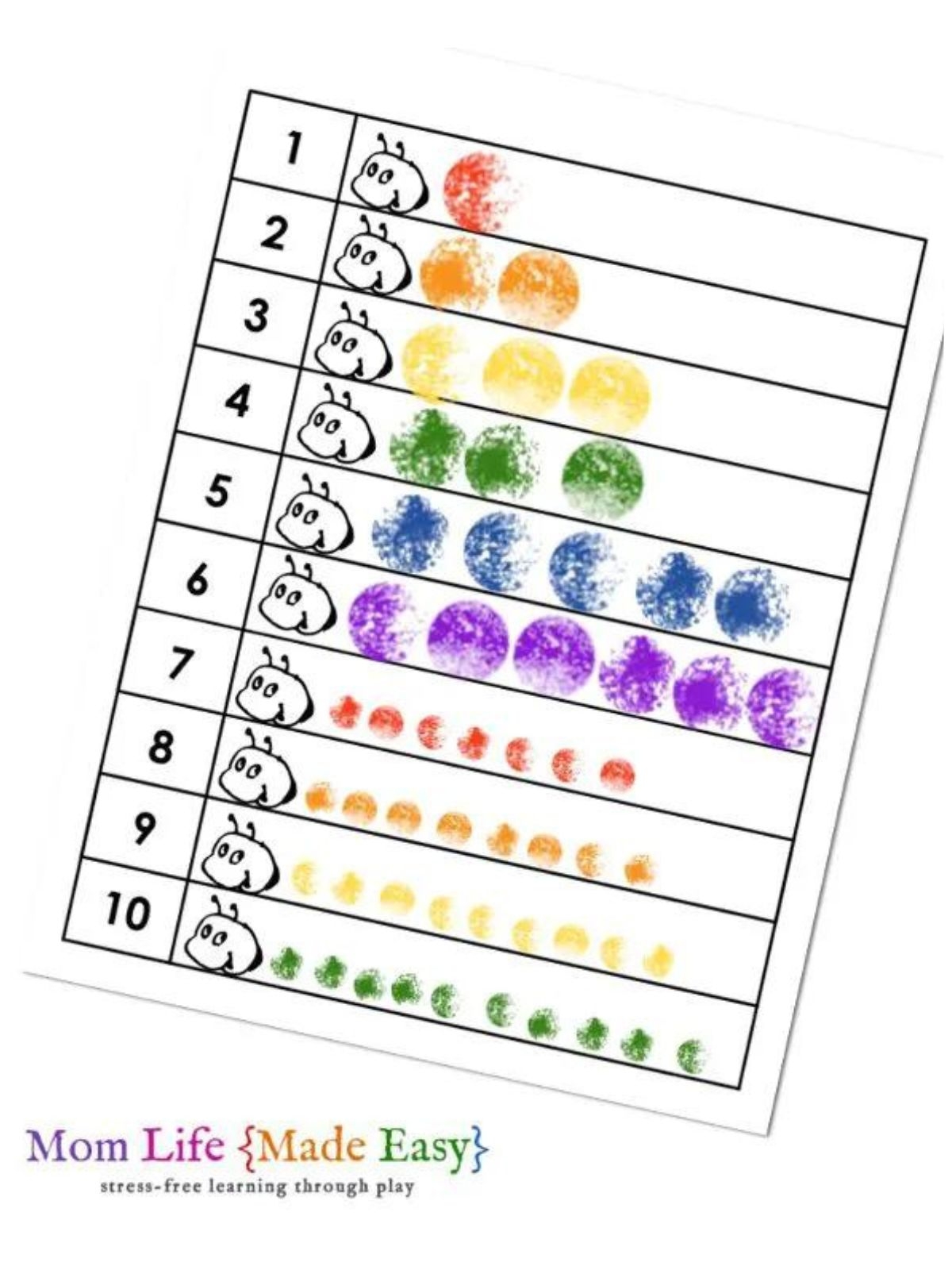 Dot Marker Printables Preschool