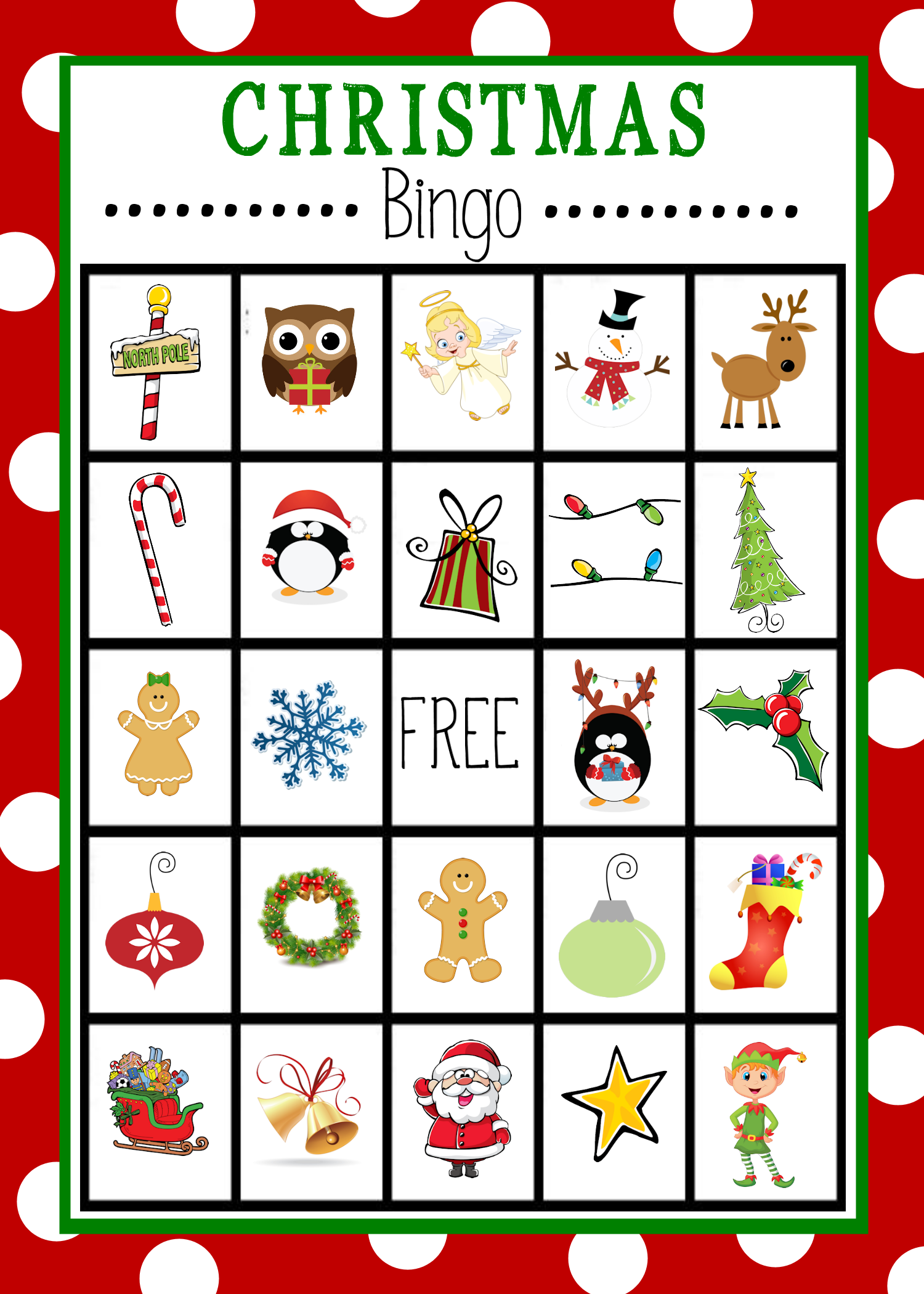 Printable Nativity Bingo For Preschoolers Printable Nativity Bingo For Preschoolers
