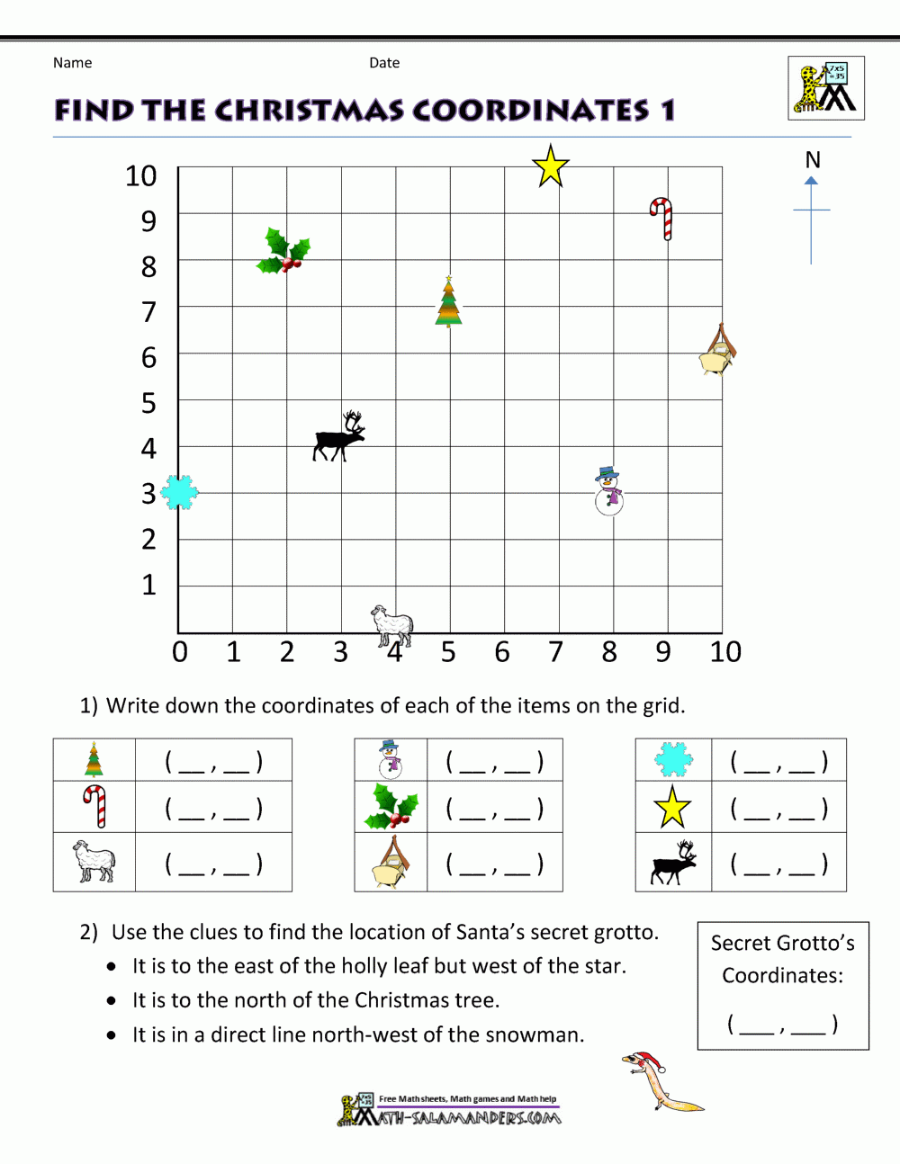 Christmas Math Activities