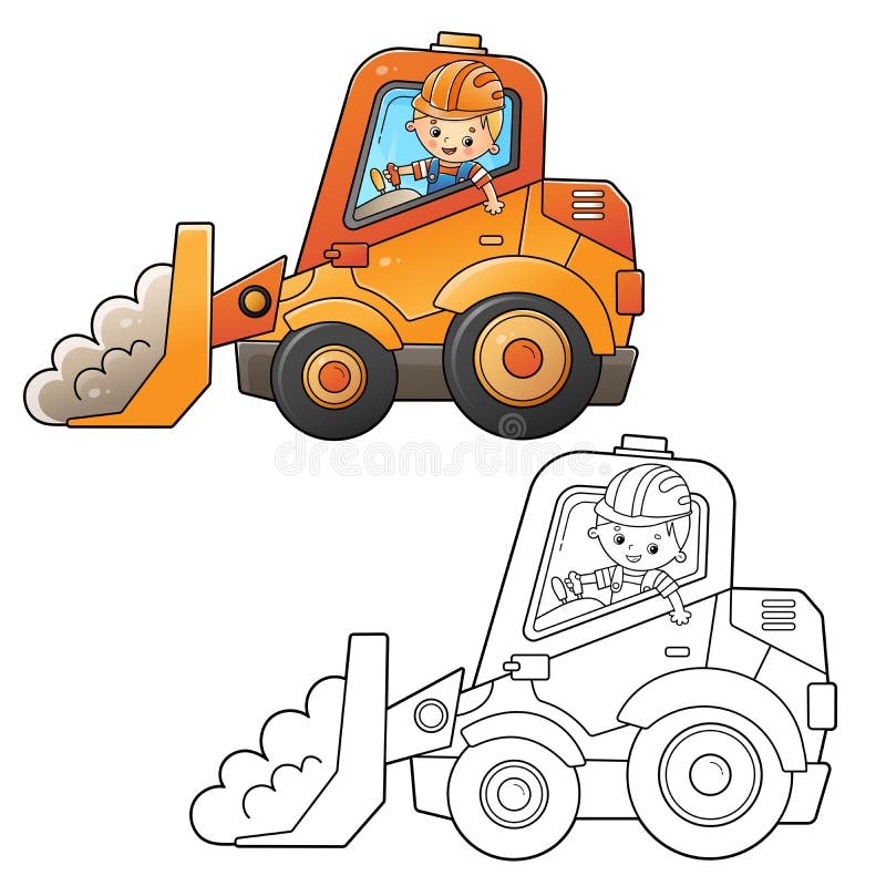 Coloring Book Dozer Stock Illustrations 37 Coloring Book Dozer Stock Illustrations Vectors U0026 Clipart Dreamstime