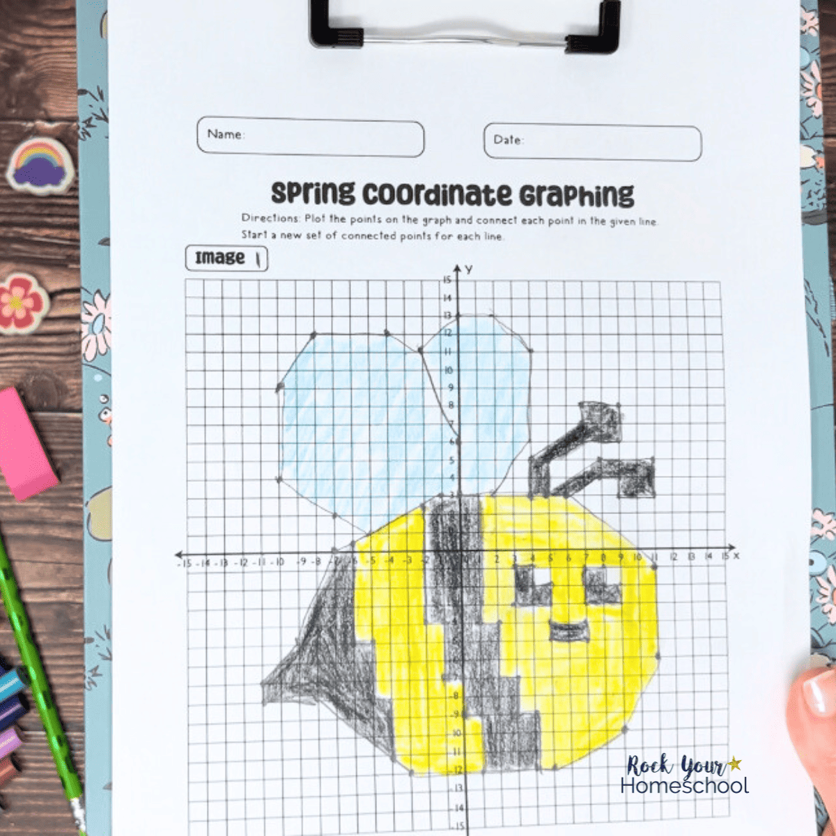 Coordinate Graphing Mystery Pictures For Spring Fun Free 