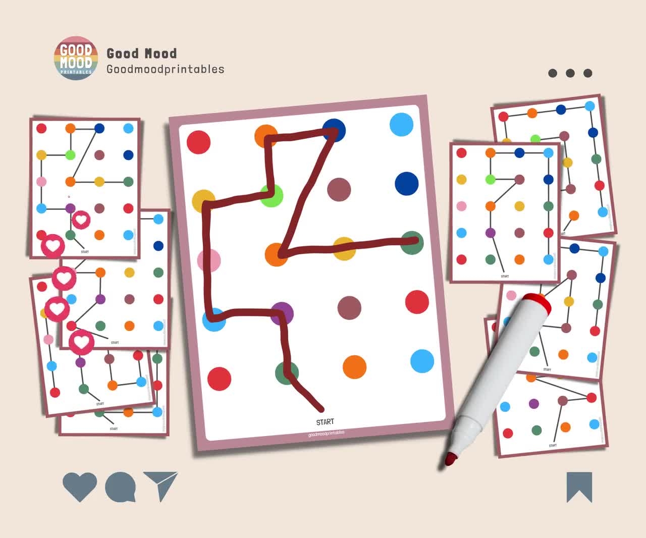 Copy The Pattern Activity Game For Toddlers Montessori Printable Activities Preschool Printables For Kids Homeschool Resources Copy The Pattern Activity Game For Toddlers Montessori Printable Activities Preschool Printables For Kids Homeschool Resources