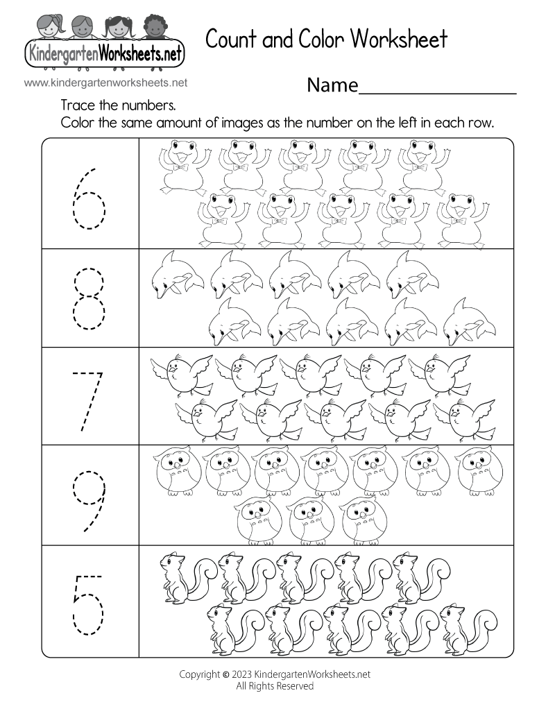 Count And Color Worksheet Free Printable Digital U0026 PDF Count And Color Worksheet Free Printable Digital U0026 PDF