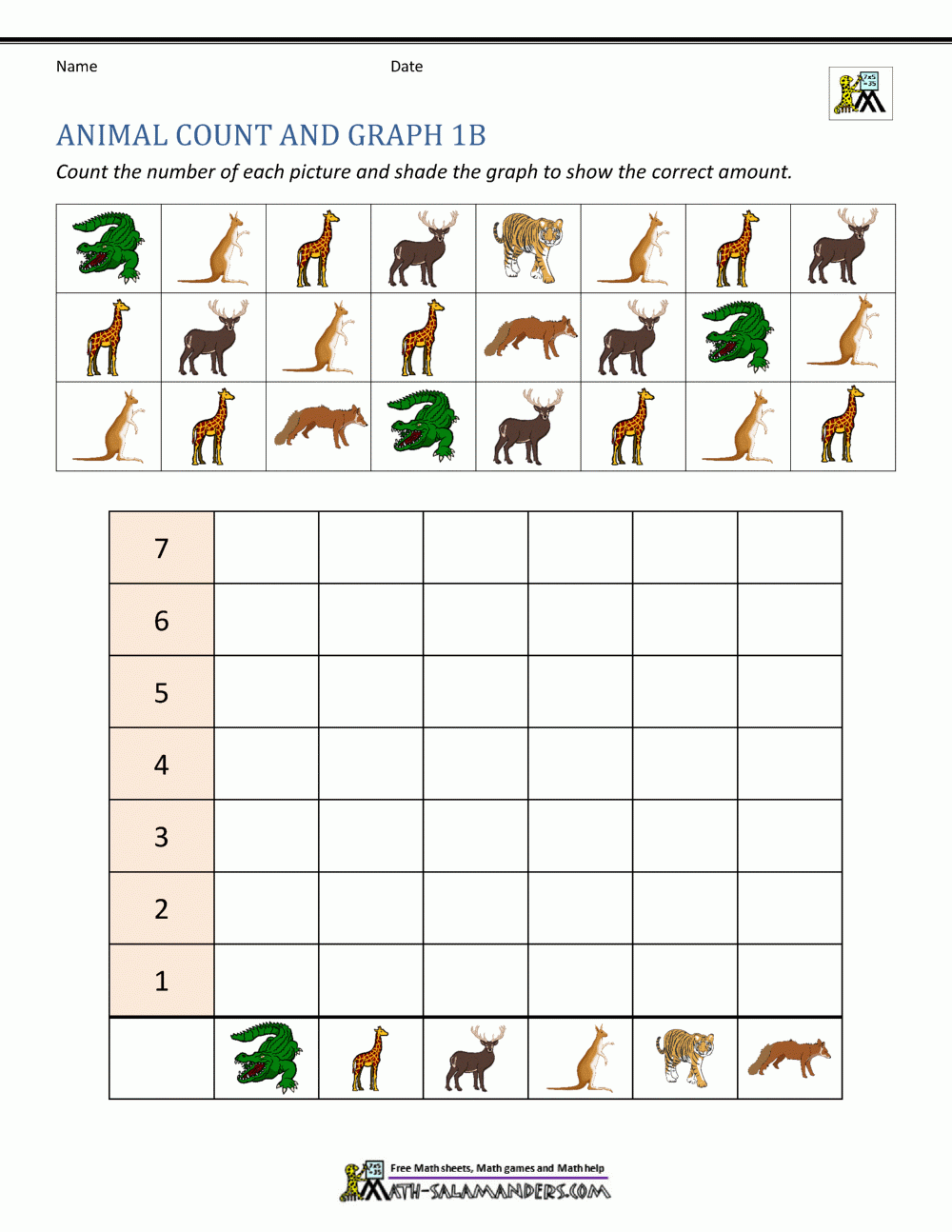 Count And Graph Worksheets Count And Graph Worksheets