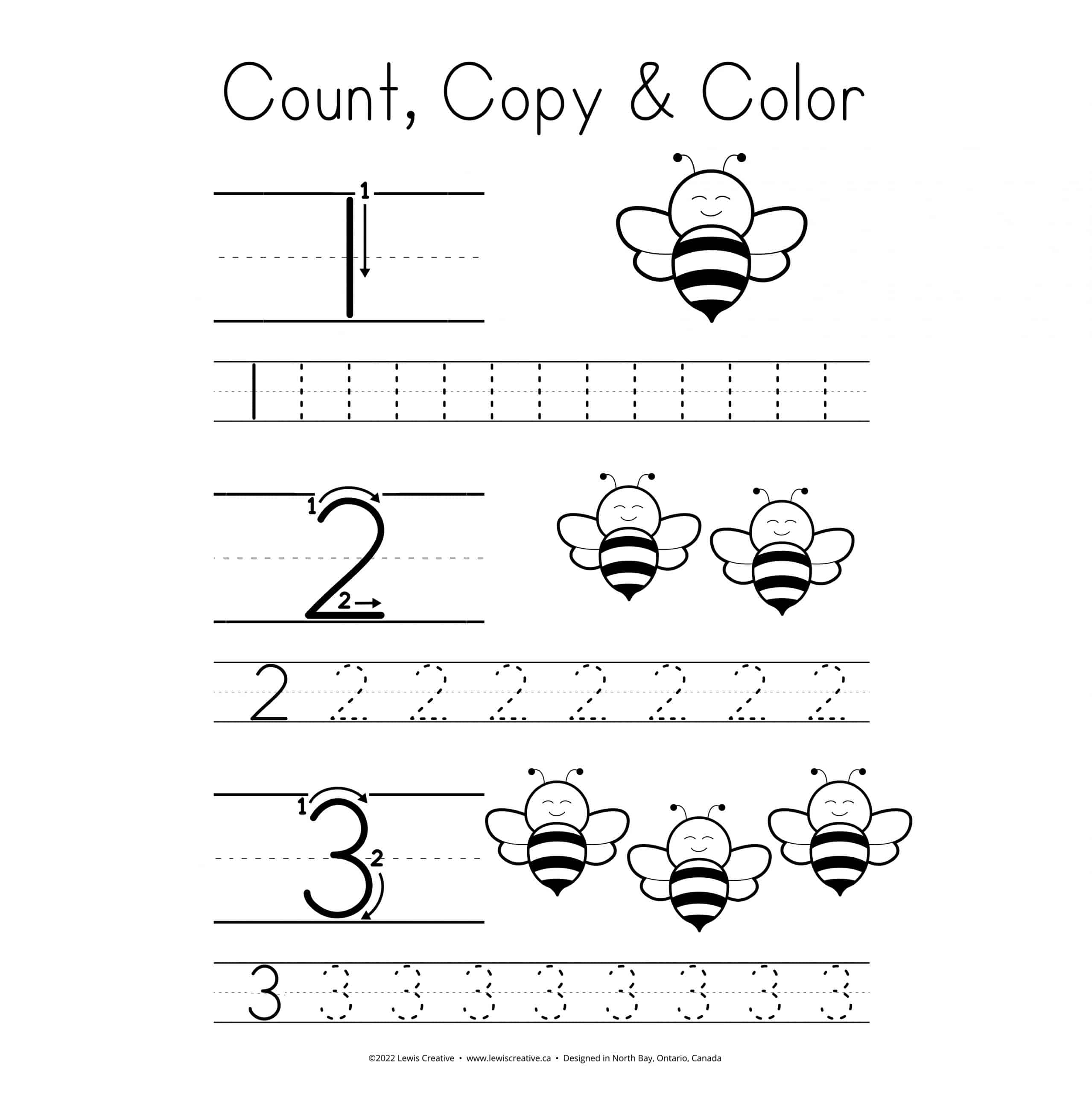 Count Copy U0026 Color Fall Themed Number Tracing From 1 To 10 Count Copy U0026 Color Fall Themed Number Tracing From 1 To 10