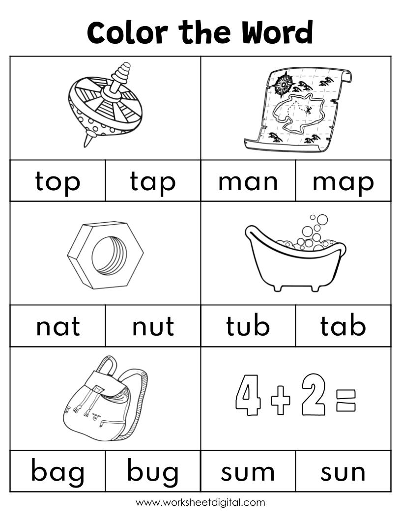 Free Printable Preschool Phonics Worksheets Free Printable Preschool Phonics Worksheets