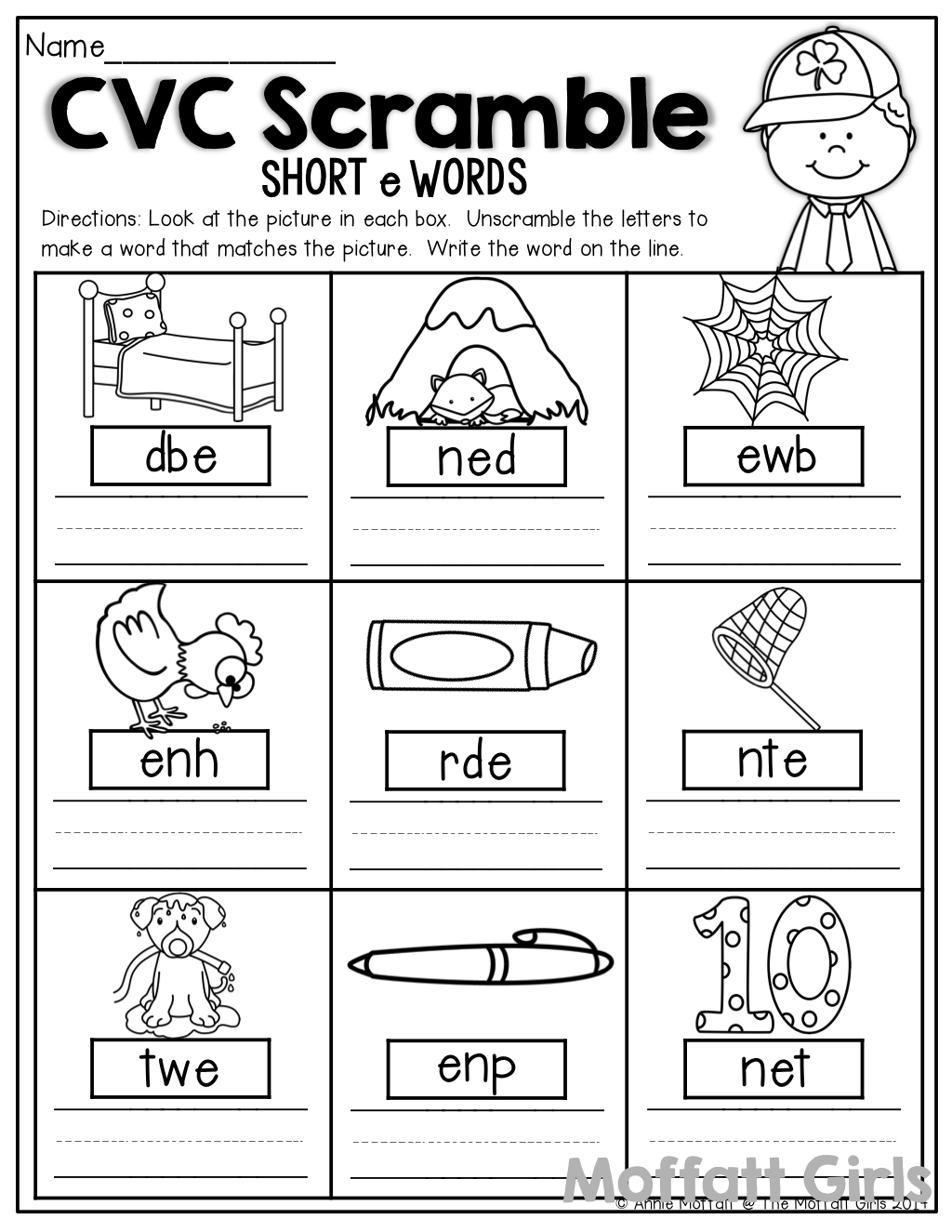 CVC Words Worksheets Activity Pack Teaching Resource CVC Words Worksheets Activity Pack Teaching Resource