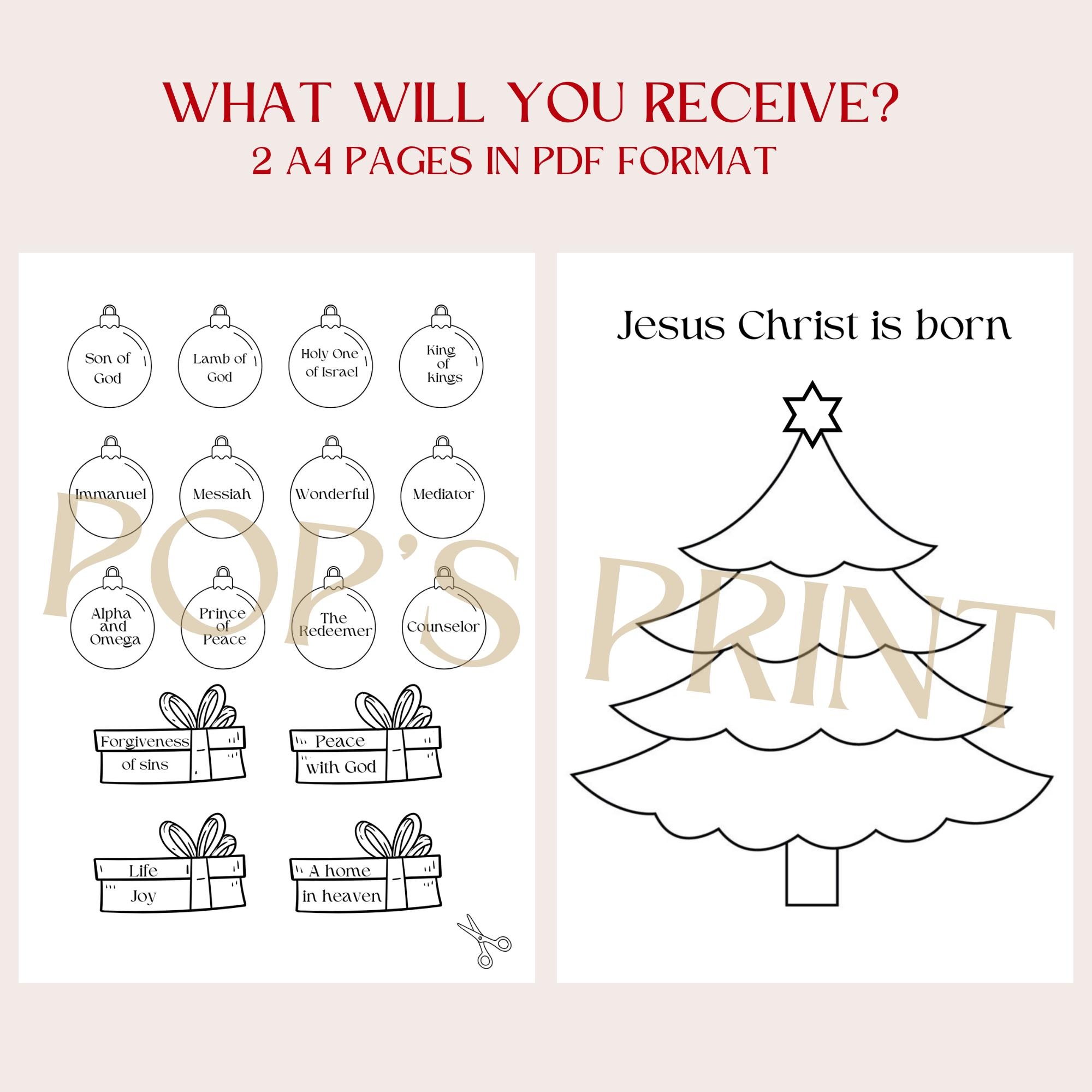 Immanuel Kids Worksheet Pdf Free Printable